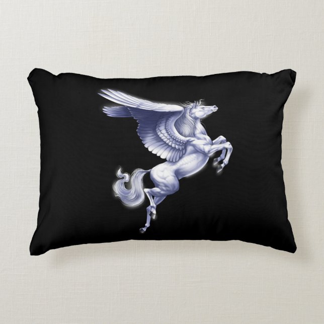 Mythical Pegasus Decorative Cushion (Front)