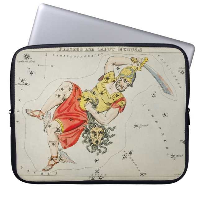 Mythical Perseus & Medusa  Laptop Sleeve (Front)