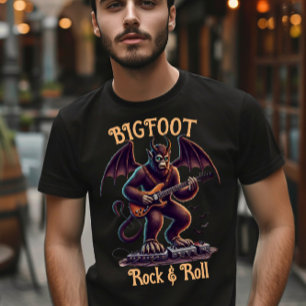Mythical Rockstar: Bigfoots Guitar Solo T-Shirt