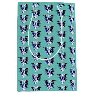 Mythical Sea Dragon Teal Fantasy Ocean Creature Medium Gift Bag