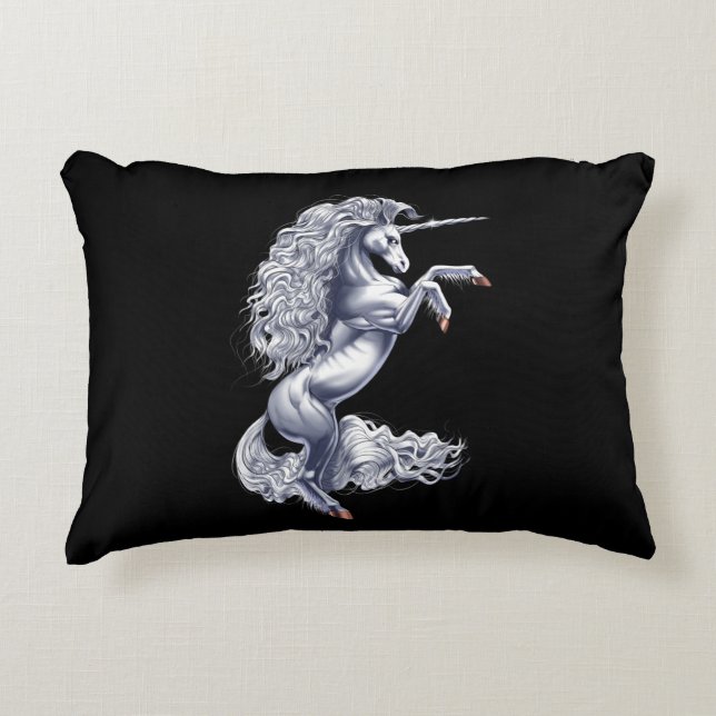 Mythical Unicorn Decorative Cushion (Front)