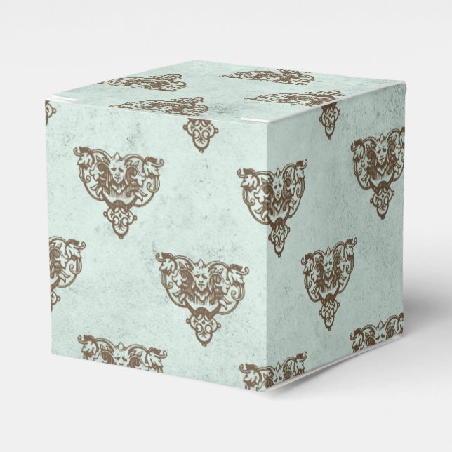 Mythical Vintage Dragon Favour Box (Front Side)