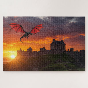 Mythical Welsh Dragon Jigsaw Puzzle