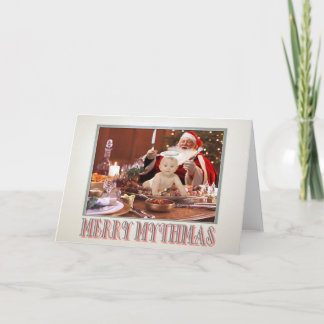 Mythmas Dinner Holiday Card