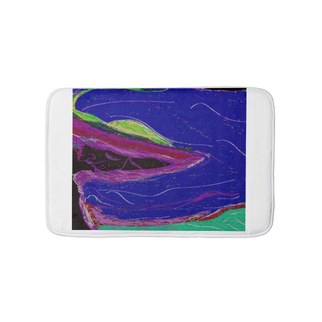 Mythological Art Bath Mat (Front)