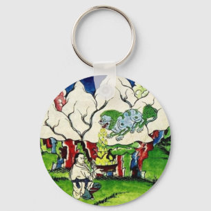 Mythological Dragon Key Ring