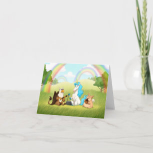 Mythological Jug Band Note Card