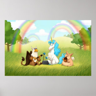 Mythological Jug Band Poster