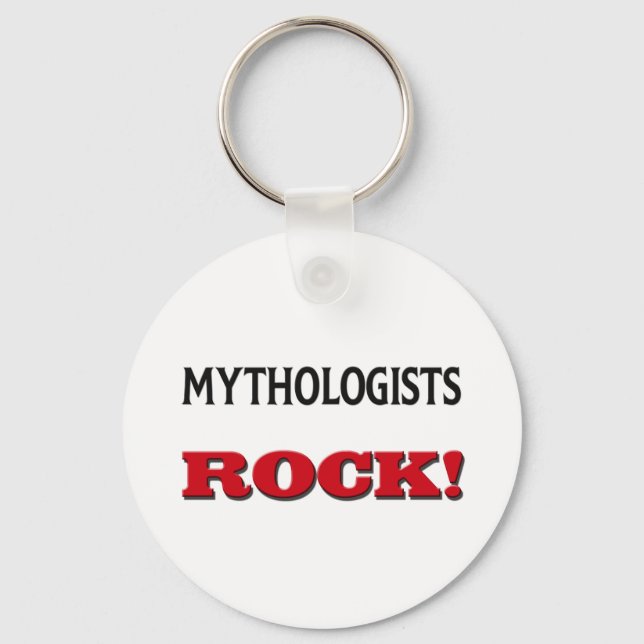 Mythologists Rock Key Ring (Front)