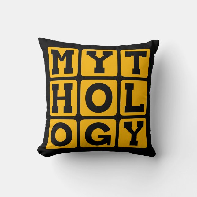 Mythology, Folklore and Legend Cushion (Front)