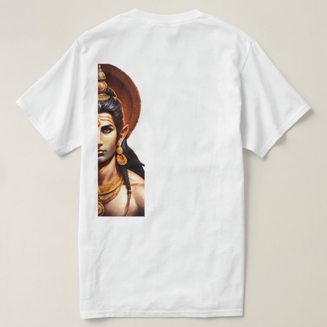 Mythology-Inspired T-Shirt – Legendary Designs  (Design Back)