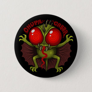 MYTHOLOGY: The Chupacabra 6 Cm Round Badge
