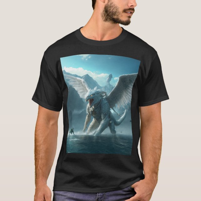 Mythoria themed - The Enchanted Dominion T-Shirt  (Front)