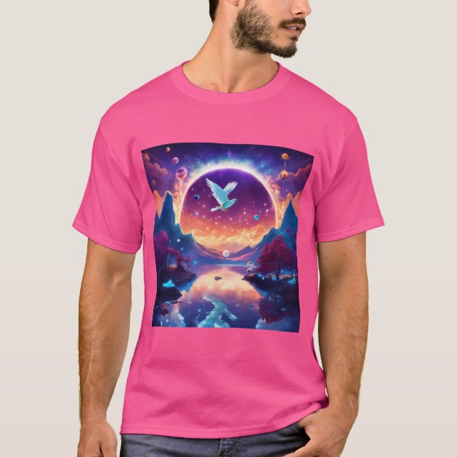 Mythoria themed - The Enchanted Dominion T-Shirt  (Front)