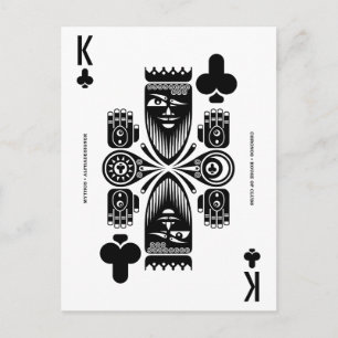 Mythos Chronos King of Clubs Postcard