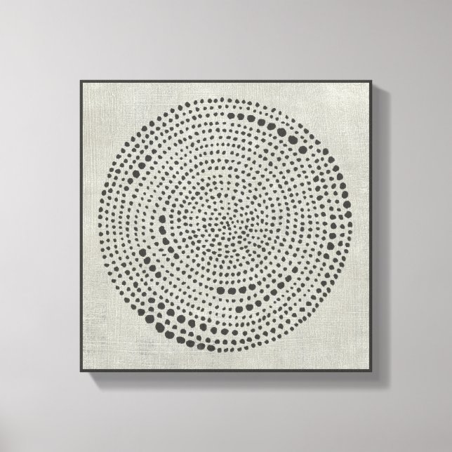 Mythos - Circle Canvas Print (Front)