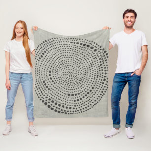 Mythos - Circle Fleece Blanket