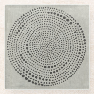 Mythos - Circle Glass Coaster