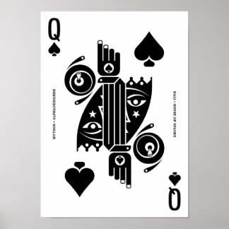 Mythos Kali Queen of Spades Poster