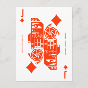 Mythos Mammon Jack of Diamonds Postcard