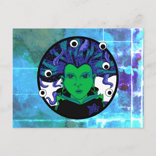 Mythos Mistress postcard (Front)