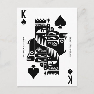 Mythos Osiris King of Spades Postcard