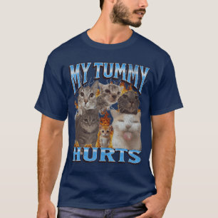 Myummy Hurts Funny Cat Meme Bootleg boy T-Shirt