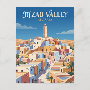 M'Zab Valley Algeria Postcard