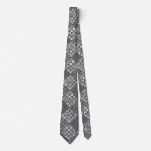 MZT01.Doodle Tiles with grey tones.b.DGrey BG Tie