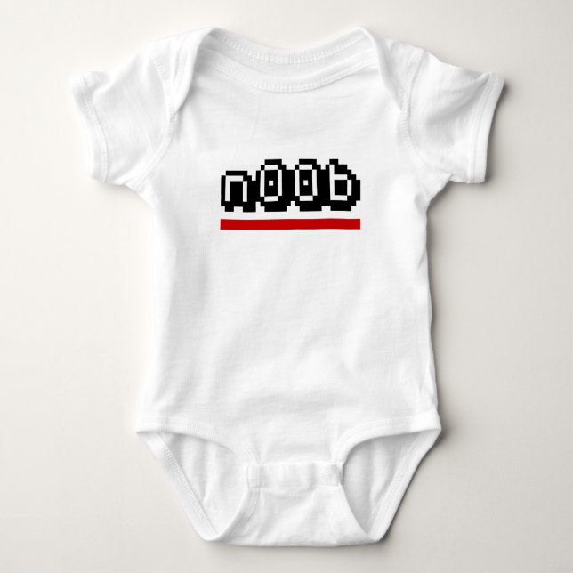 n00b baby bodysuit (Front)
