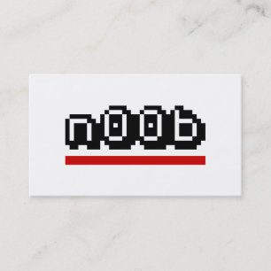 n00b business card