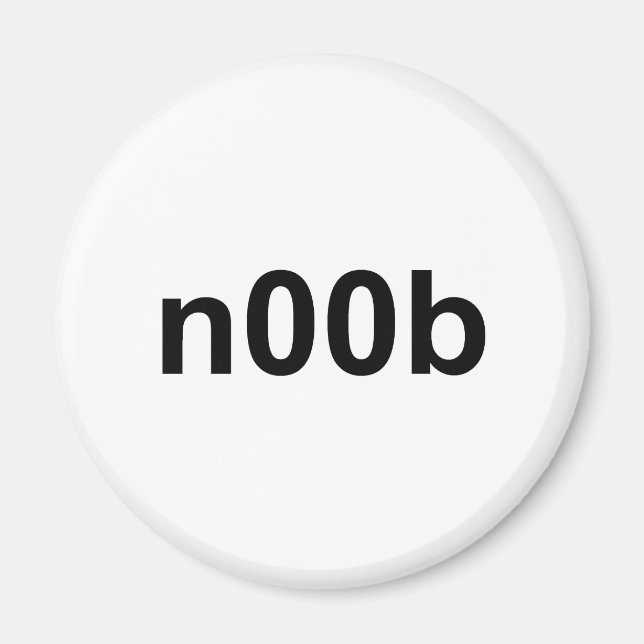 n00b magnet (Front)