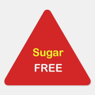 n72 - Food Label ~ SUGAR FREE.