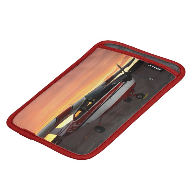 N777WL Cessna 210 iPad Mini  Vertical Sleeve (Front Bottom)