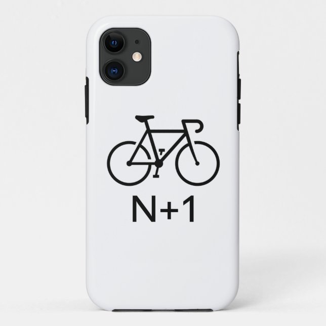 N+1 Bike Case-Mate iPhone Case (Back)