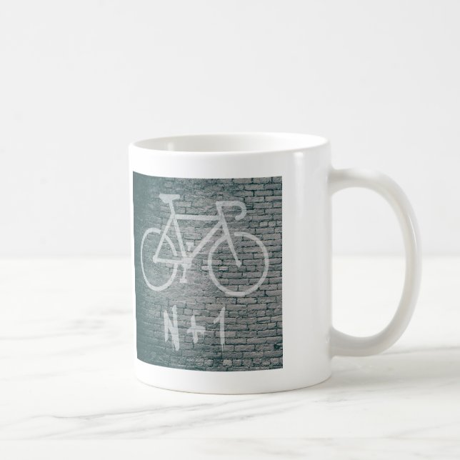 N+1 Bike Graffiti Coffee Mug (Right)