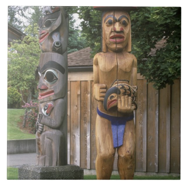 N.A., Canada, British Columbia, Vancouver 2 Tile (Front)