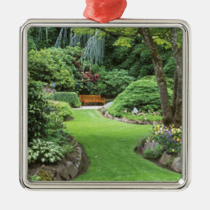 N.A., Canada, British Columbia, Vancouver 4 Metal Tree Decoration