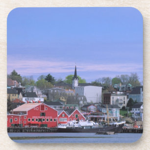 N.A. Canada, Nova Scotia. A view of Lunenburg, a Coaster