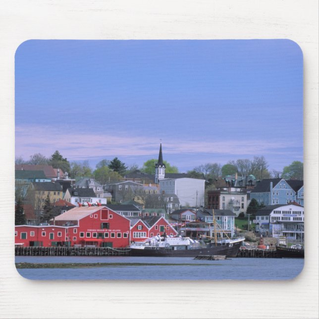 N.A. Canada, Nova Scotia. A view of Lunenburg, a Mouse Mat (Front)