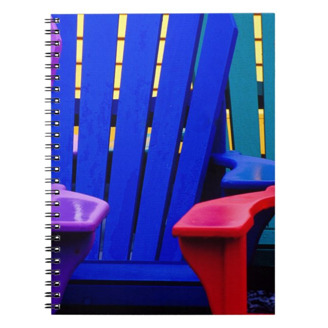 N.A. Canada, Nova Scotia, Bridgewater. Colourful 2 Notebook (Front)