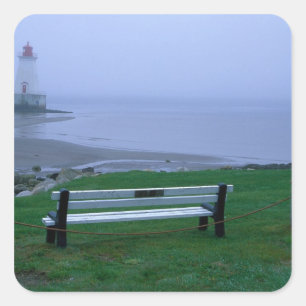 N.A. Canada, Nova Scotia, Shelburne County. 2 Square Sticker