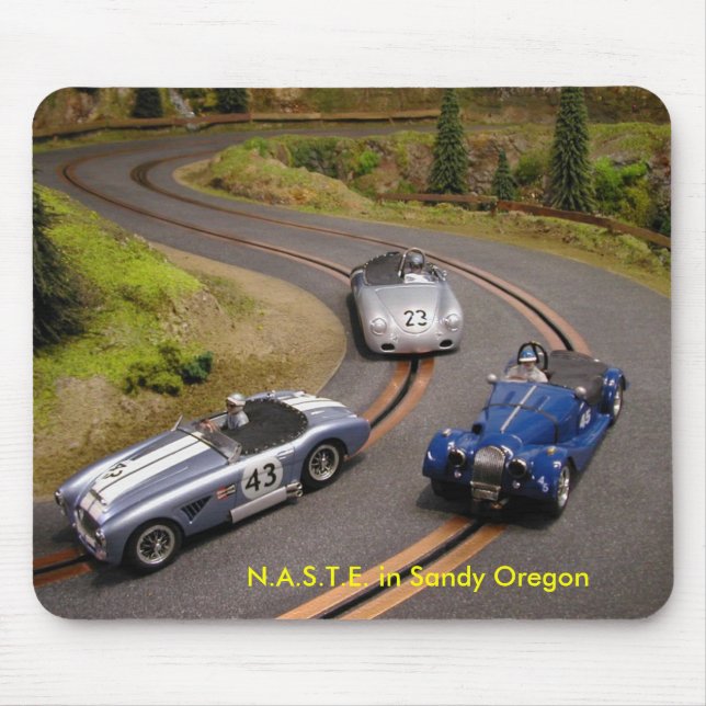 N.A.S.T.E. in Sandy Oregon Mouse Mat (Front)