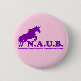 N.A.U.B Unicorn Believers 6 Cm Round Badge