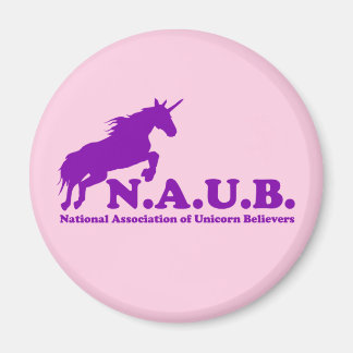 N.A.U.B Unicorn Believers Magnet
