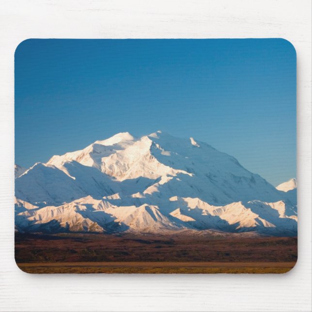 N.A., USA, Alaska.  Mt. McKinley in Denali Mouse Mat (Front)