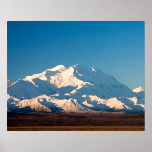 N.A., USA, Alaska.  Mt. McKinley in Denali Poster