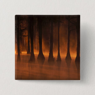 N.A., USA, Georgia, George Smith State Park. 2 15 Cm Square Badge