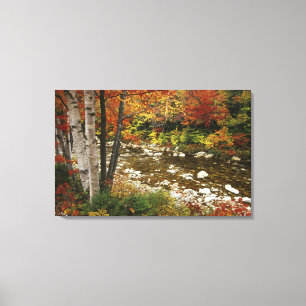 N.A., USA, New Hampshire, White Mountains, Canvas Print