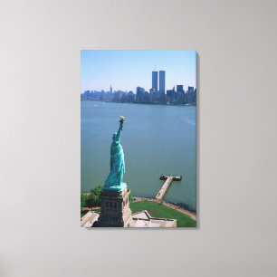N.A., USA, New York, New York City. The Statue Canvas Print